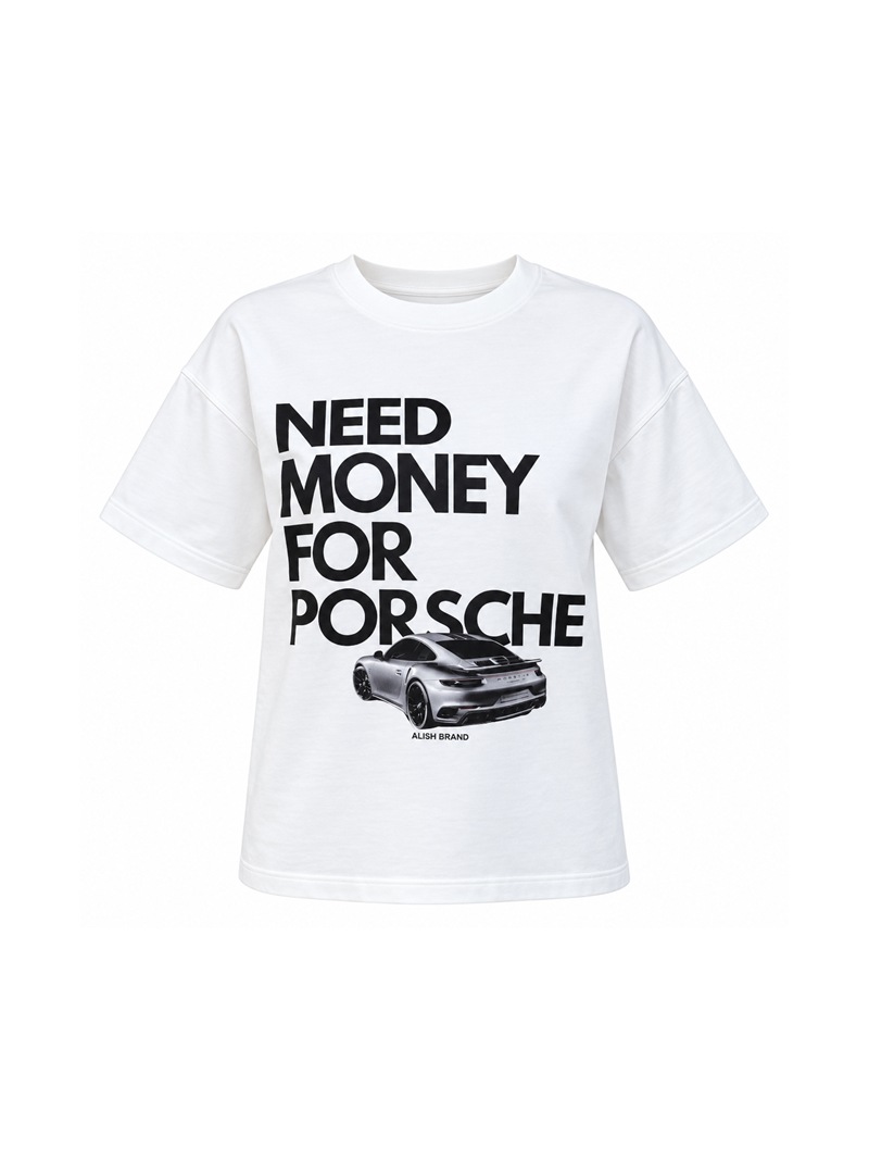 Футболка принтована need money, фото 1