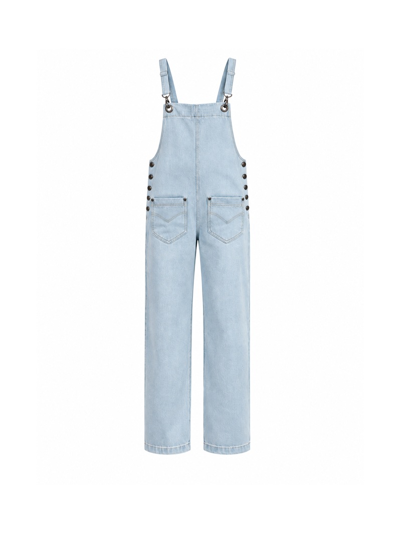 Комбінезон джинсовий світлий джинс, фото 1