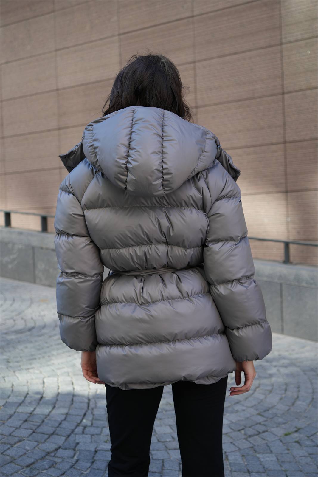 Пуховик "Puffer" графіт, фото 7