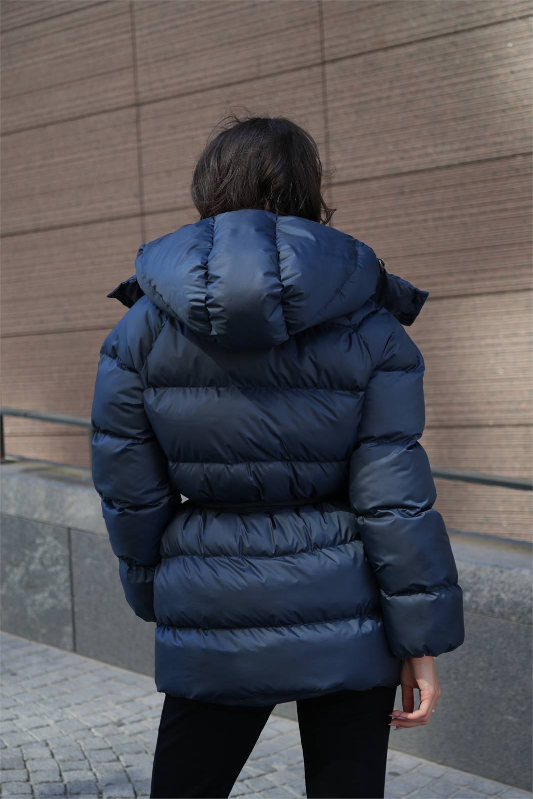 Пуховик "Puffer" синій, фото 10