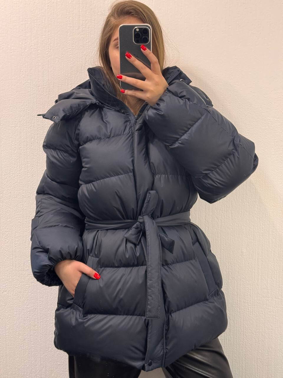 ПУХОВИК "PUFFER" СИНІЙ2