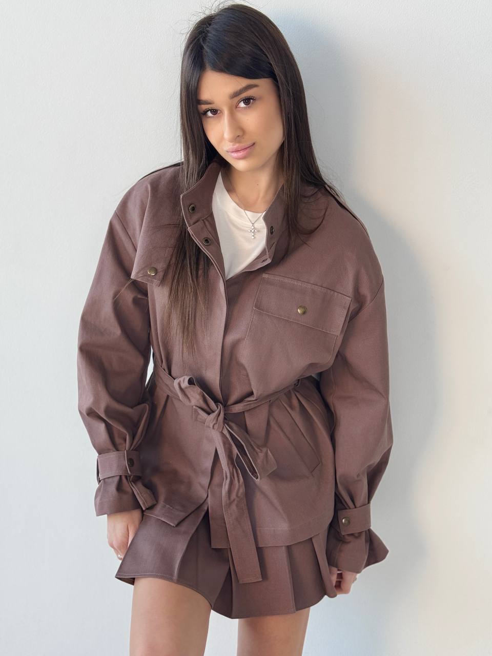 ТРЕНЧ COTTON МОККО1